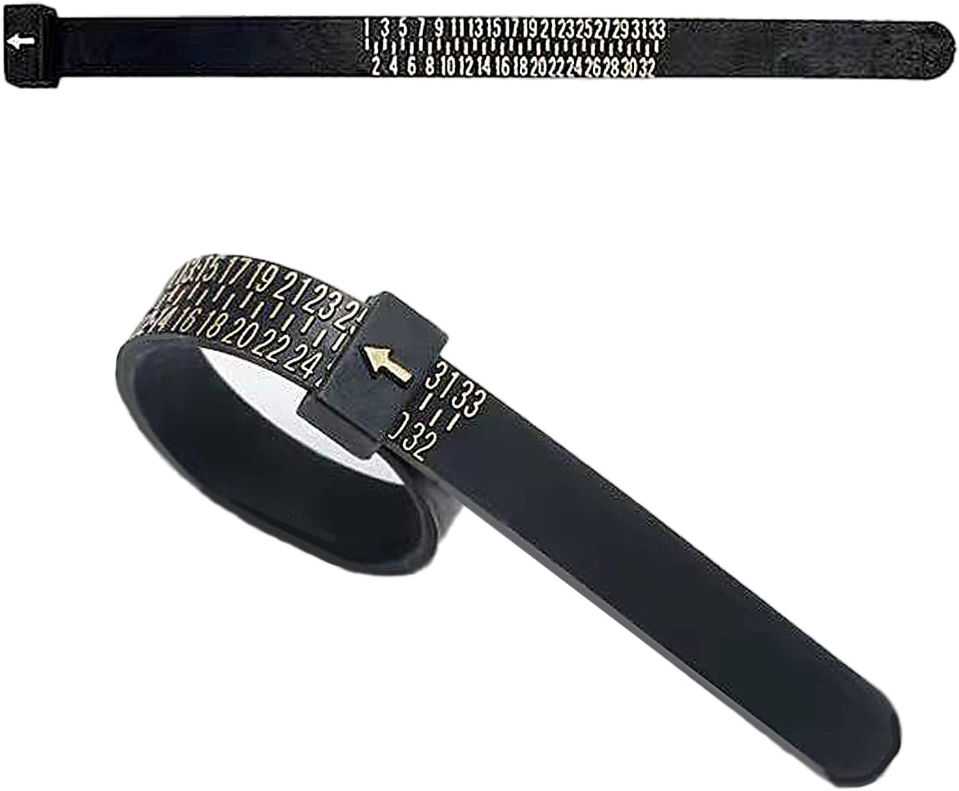 Luojinluoda Ring Sizer Measuring Kit &ndash; 1-Pack Jewelry Sizing Tool for Ring Size Measurement (Sizes 1-17) Accurate Easy to Use