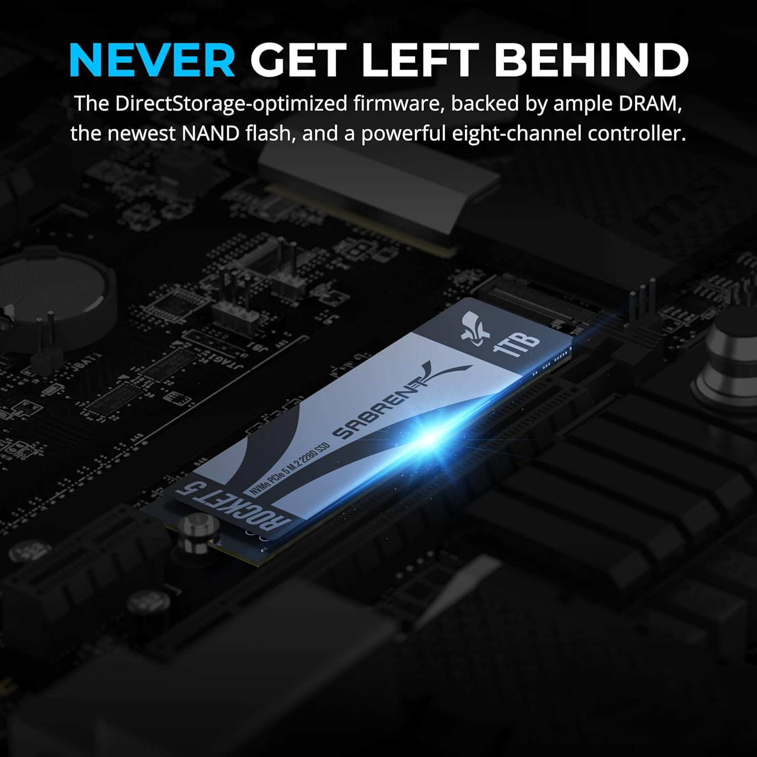 SABRENT Rocket 5 1TB Advanced Performance Internal M.2 Pcie GEN 5 14Gb/S X4 Nvme SSD (SB-RKT5-1TB) image number 4