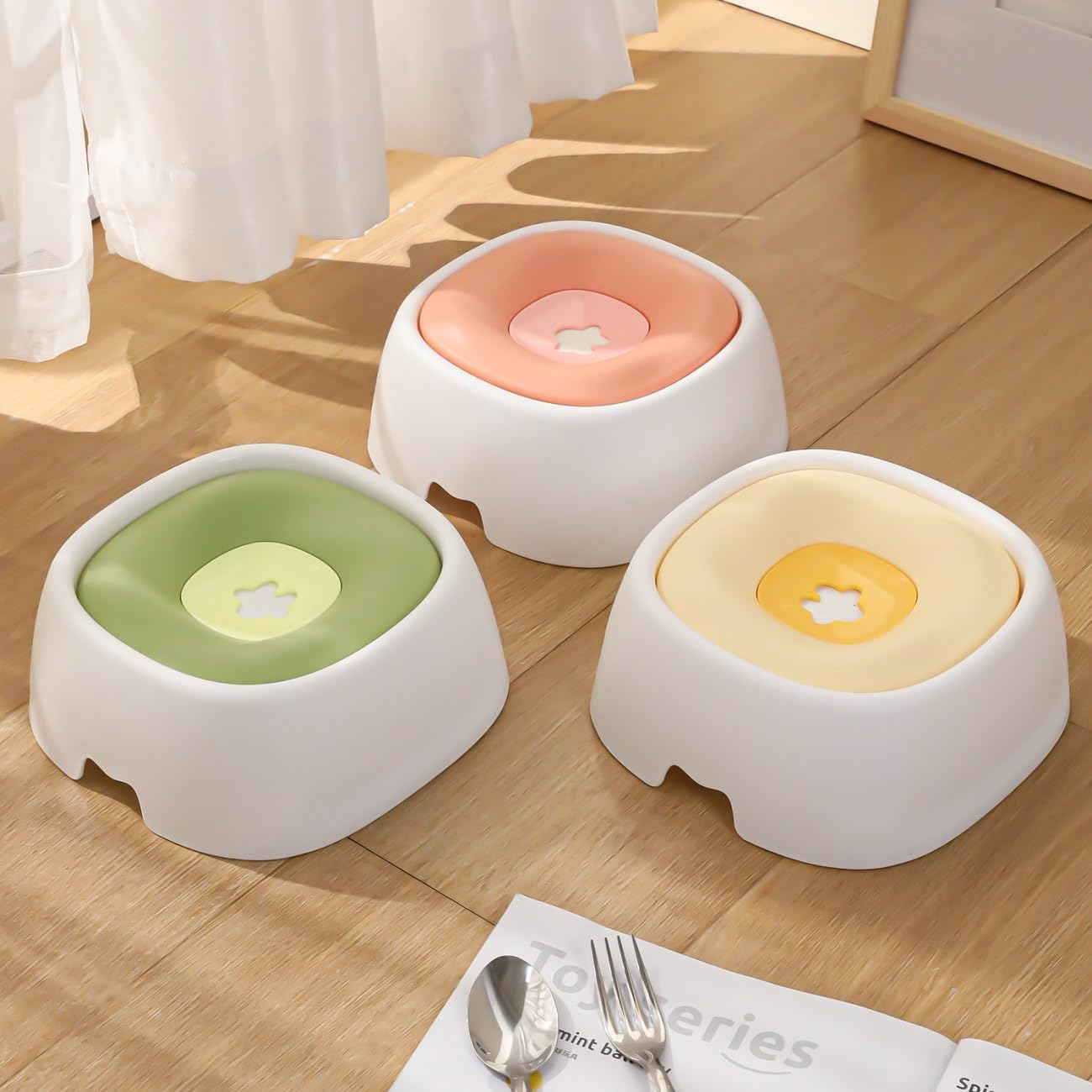 Wadt1500Ml No-Spill Dog Water Bowl, Anti-Slip Plastic Pet Dish for Dogs, Cats & Other Animals, Ideal Gift Choice (Pink) image number 3