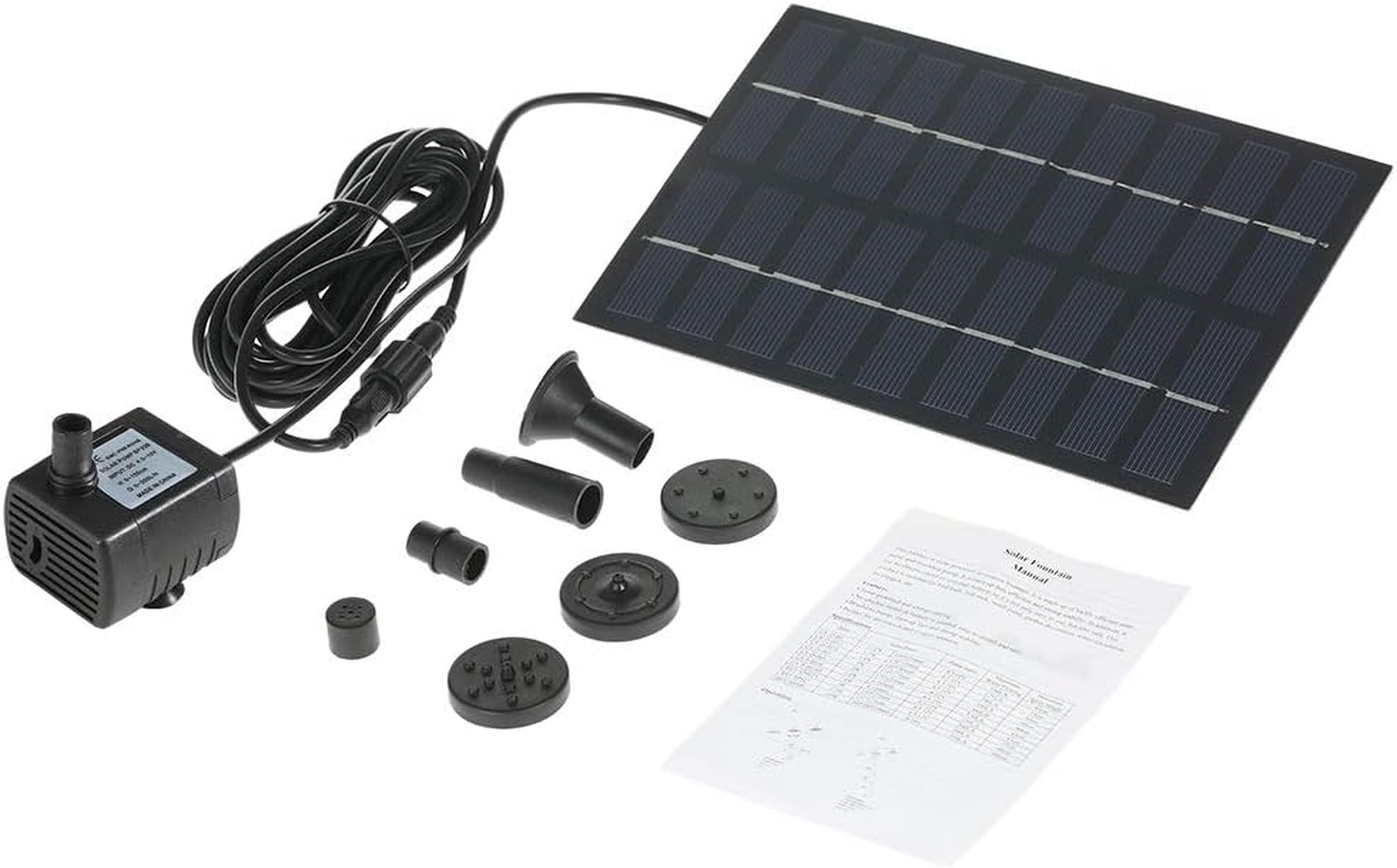 Solar Pump, Solar-Powered Pump, Solar Pump,Solar Pump Fountain,Solar Pumps Water,Solar Pump for Rain Barrel,Solar Pump with Battery Backup T image number 6