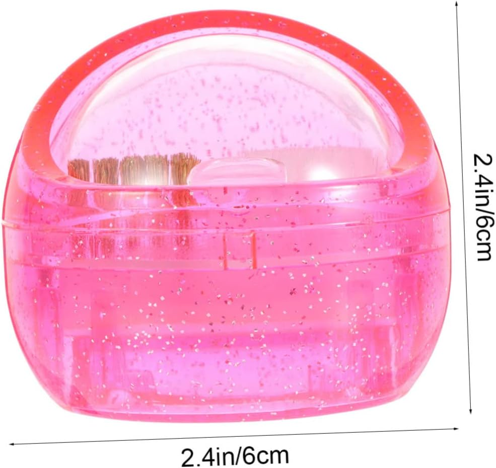 Baluue Nail Drill Cleaning Brush Set 3-Piece Nail Art Brush Kit for Manicure Soft Hard Bristles for Home Salon image number 2