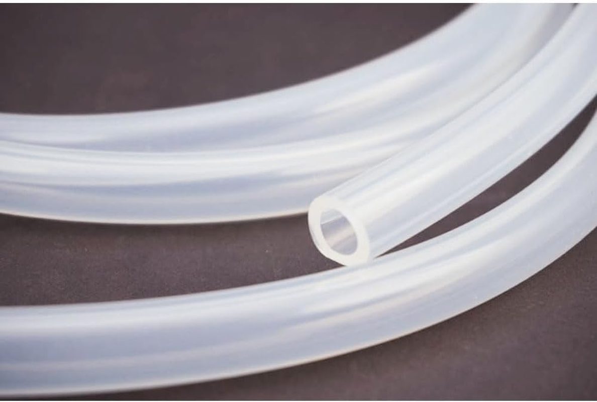 Djmed Silicone Suction Tube, Food & Medical Grade Transparent, Frosted Clear, 2.2M image number 4