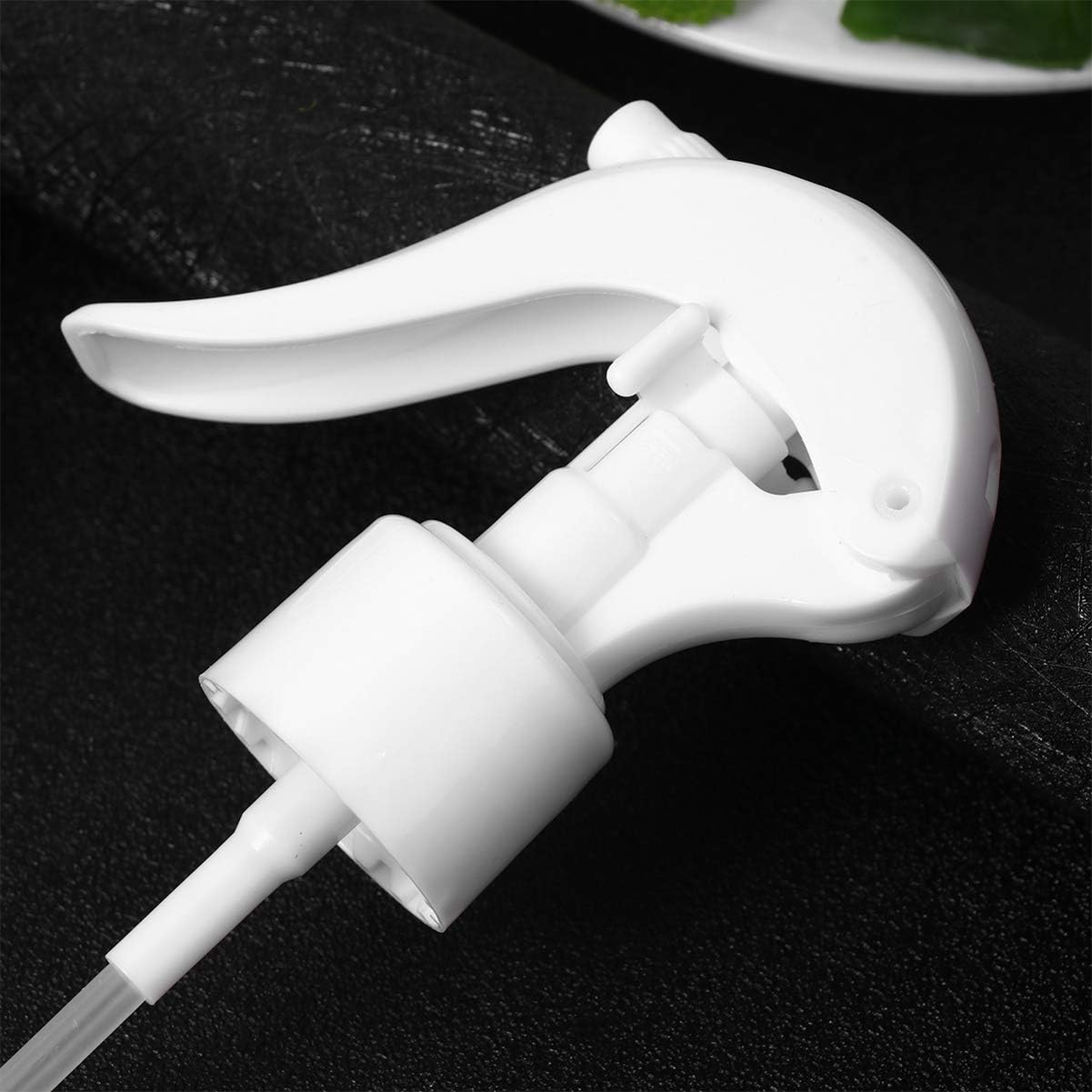 DOITOOL 12Pcs Spray Bottle Trigger Replacement Industrial Trigger Sprayers Nozzles Chemical Resistant Spray Head Replacement Part for Gardening Cleaning Watering Supplies(White) image number 5