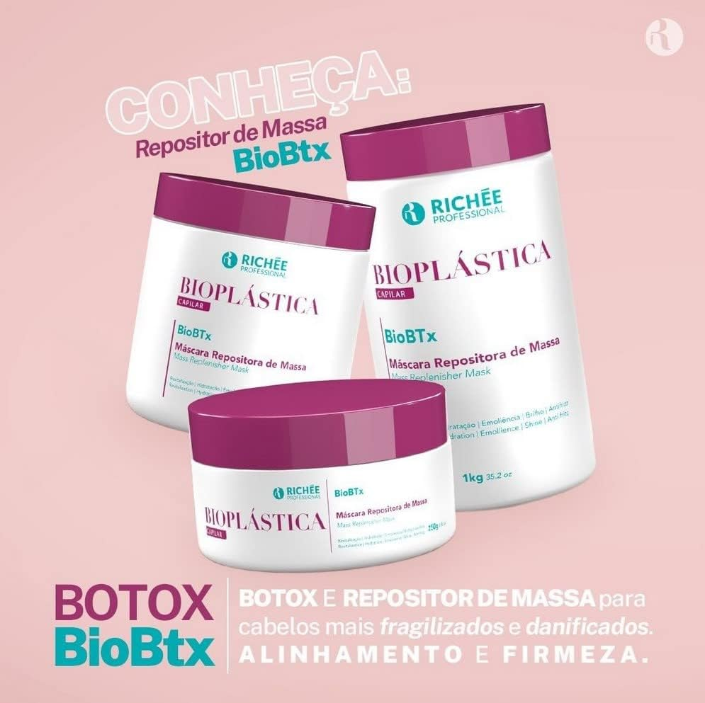 Rich&eacute;e Professional | Bioplastica Biobtx Hair Mask | 250 Gr / 8.81 Oz. image number 2
