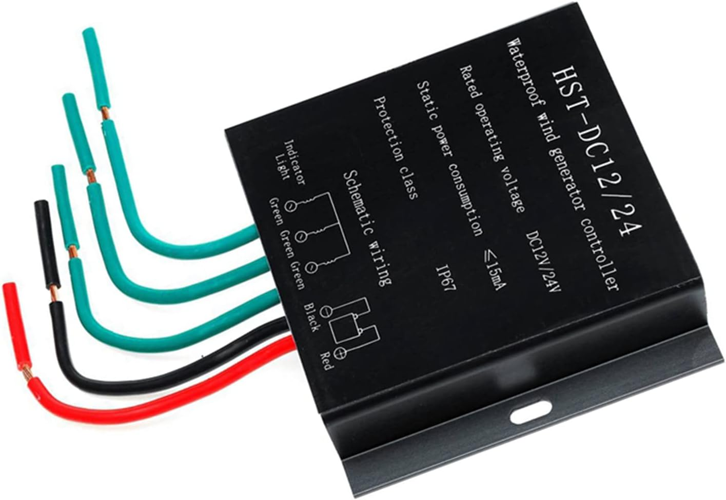 1000W Wind Turbine Charge Controller DC12-24V IP67 Waterproof Wind Turbine Generator Charging Regulator,12V image number 2