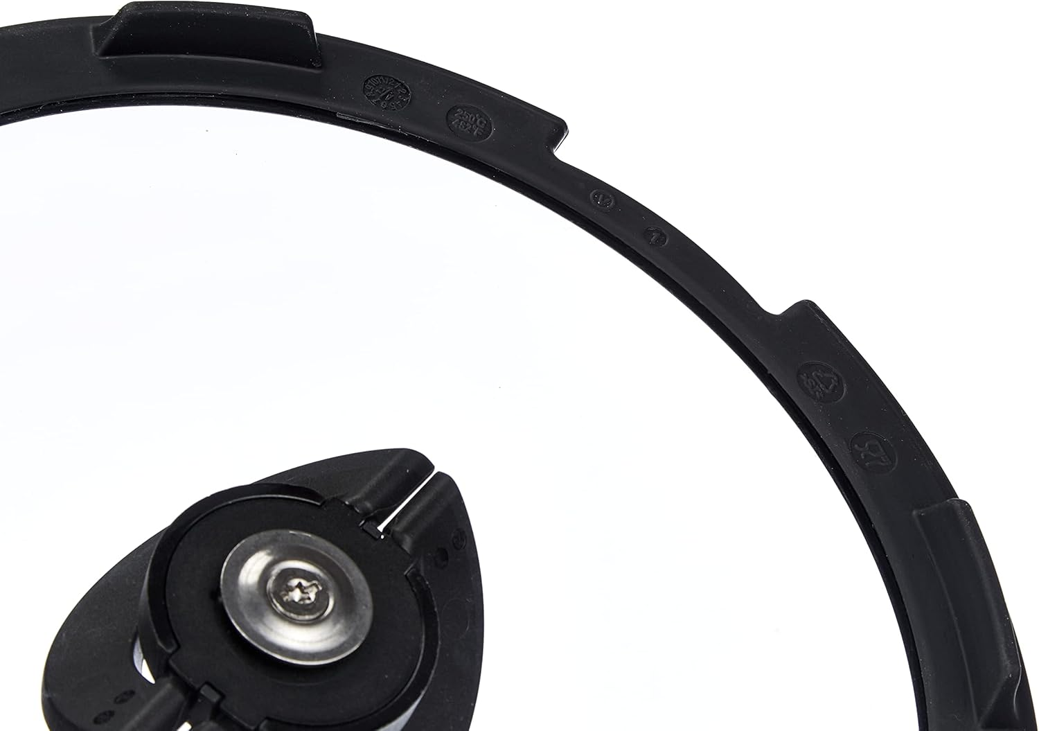 Lagostina Ingenio Induction Glass Lid, Glass, Black/Transparent, 22 Cm image number 5