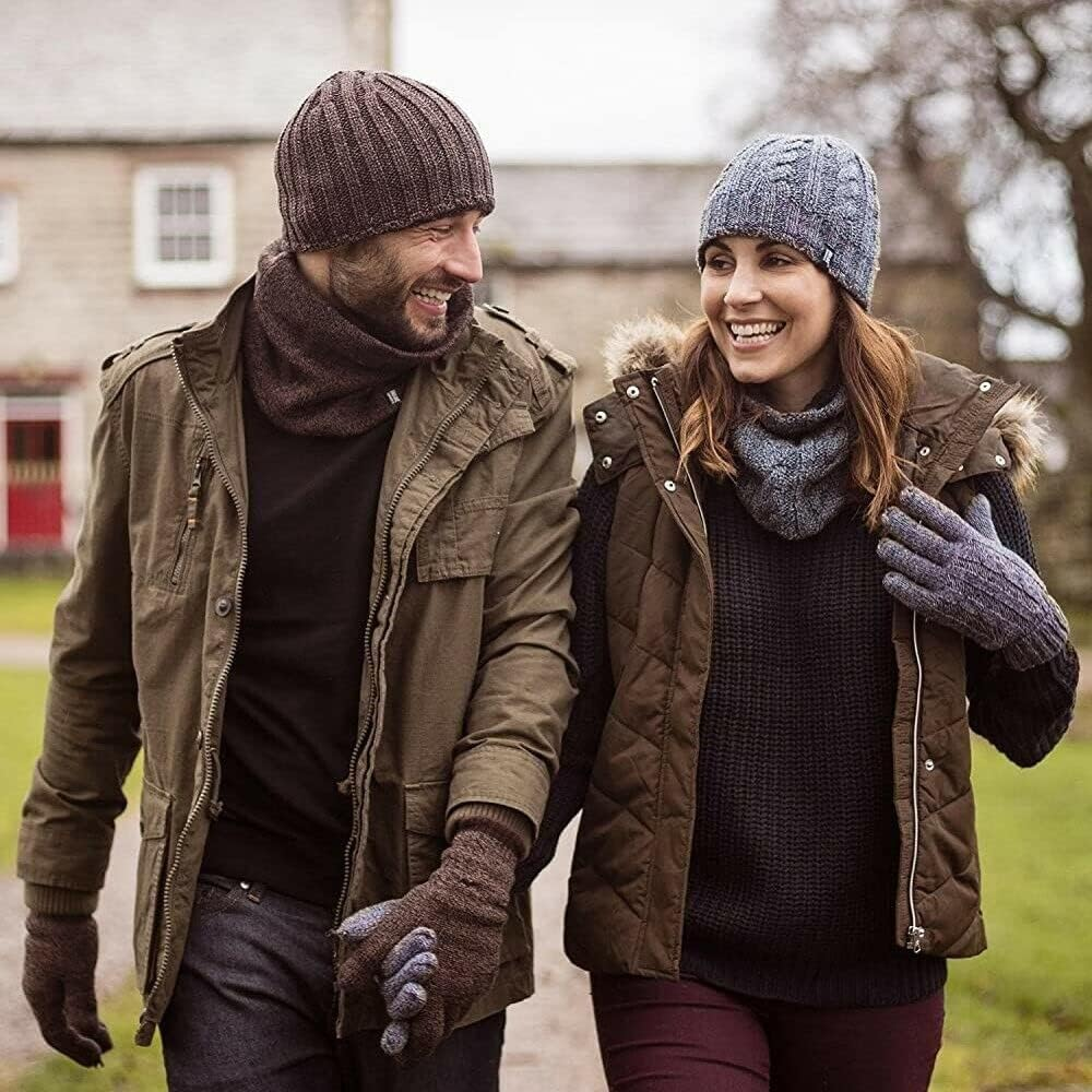 HEAT HOLDERS | Sockshop | Ladies Arden Thermal Ribbed Pom Pom Turn over Beanie | Winter Warmth | Women'S One Size Fits Most | Cerise