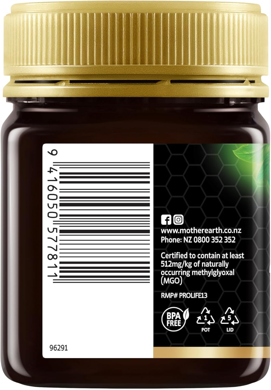Mother Earth UMF 5+ (MGO 83+) Manuka Honey, 250G | Premium, Authentic, Monofloral UMF Certified Manuka Honey from New Zealand. Exceptional Natural Sweetener for General Health and Wellbeing - Umf 5+ 500G image number 5