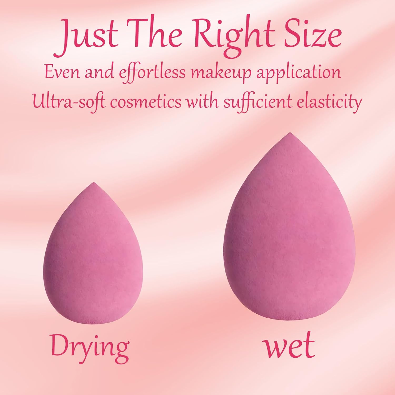 8 Pcs Makeup Sponge Set, Beauty Blender for Liquid Foundation, Powder & Cream, Latex-Free Cosmetic Sponges with Ergonomic Design, Perfect for Daily Makeup and Professional Application image number 6