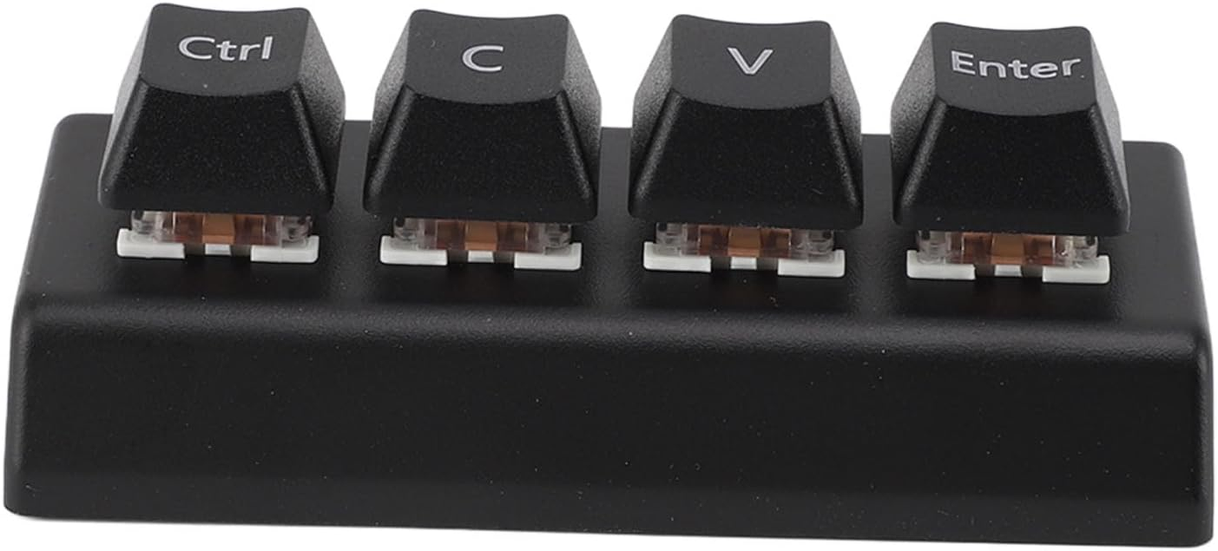 Gaming Keypad Strg C Strg V Tastatur Memory Function Macro Keypad Programmable Enter Keyboard for Family (Black) Gaming Keyboards image number 3