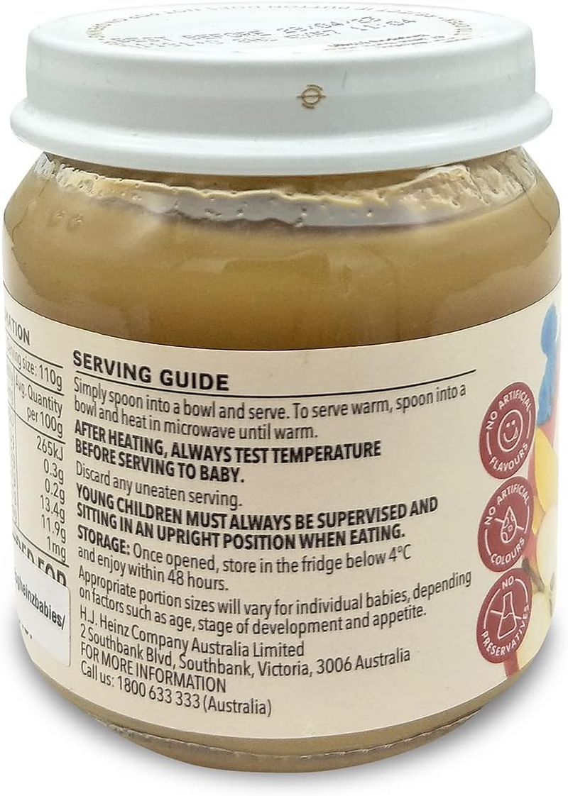 Heinz Str Apple Mango Baby Food, 110G