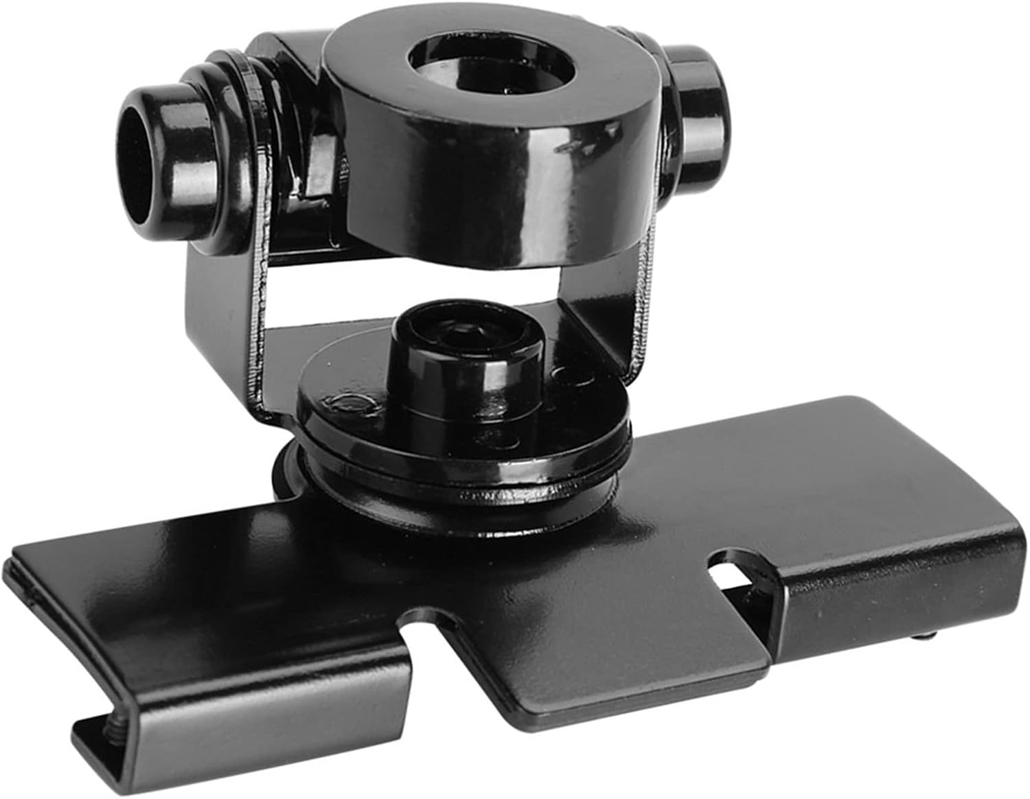 Vehicle Radio Mobile Radio Antenna Mount, Fix Bracket with PL259 Connector 5M 16.5 Feet RG-58 Cable, for Mobile Car Clamp/Holder Mount Trunk Lid/Hatchback/Door image number 1