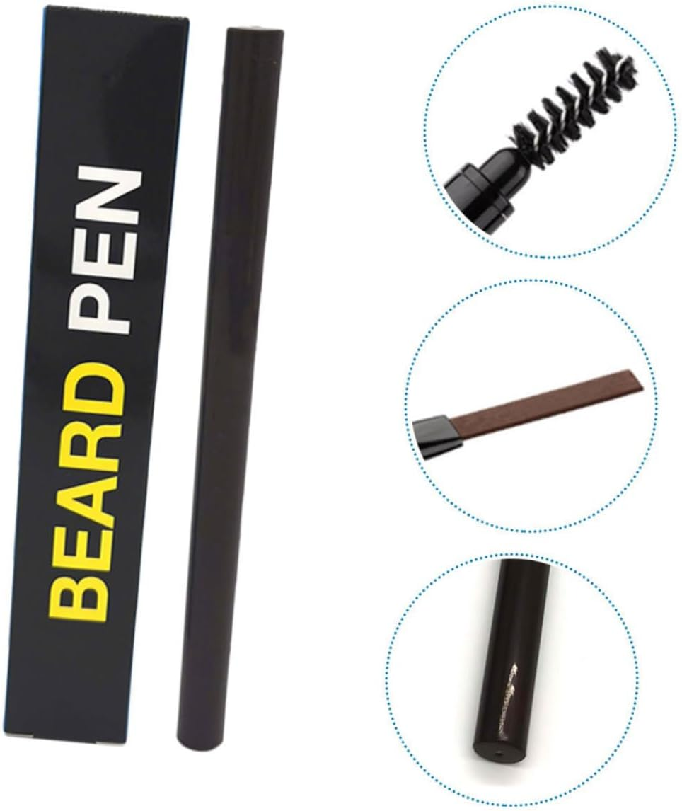 Ipetboom Beard Pen for Mustache Styling Mustache Filler Brush Men Beard Care Tool image number 2