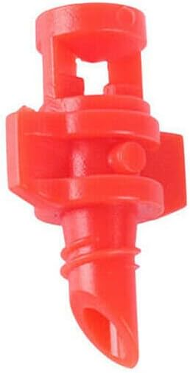 AIMALL 50PCS Micro Spray Jets 90-360D Watering Misting Nozzle Sprinkler Irrigation, Durable Plastic Misting Sprinklers, Easy Install on PVC/PPR/PE Pipes