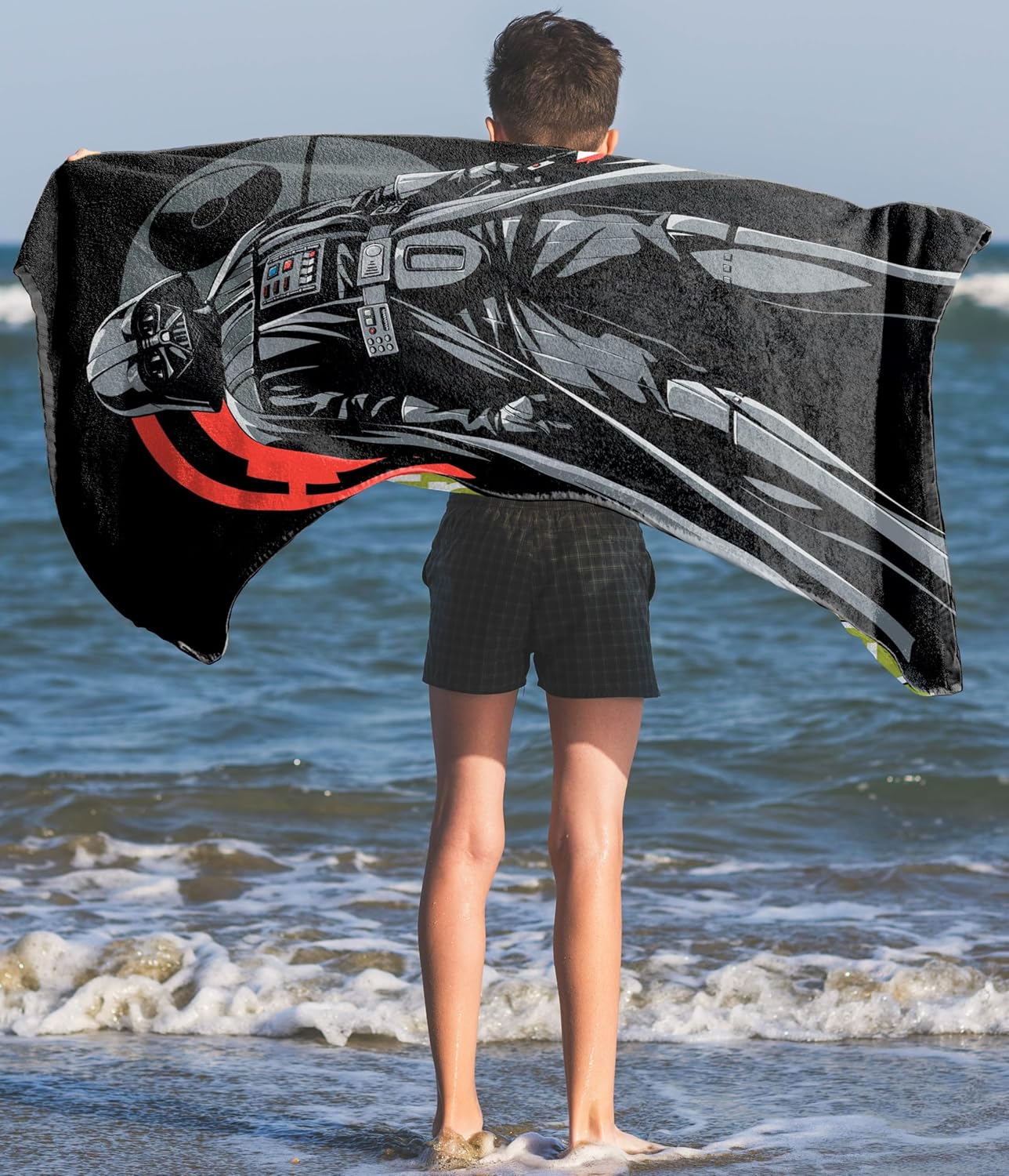 Jay Franco Star Wars Towel with Darth Vader for Bath, Beach, & Pool, 71Cm X 147Cm