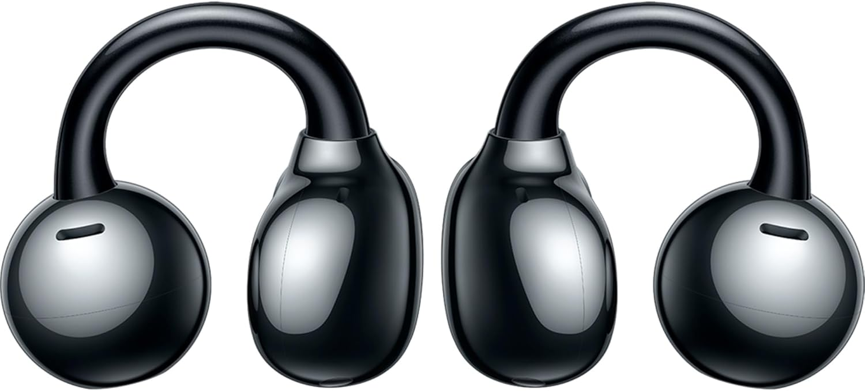 HUAWEI Freeclip Wireless Earbuds, Black, Ground-Breaking Aesthetic Design, Open-Ear Listening, Feather-Light Wearing, AI Crystal-Clear Call, Long Battery Life - AU image number 3