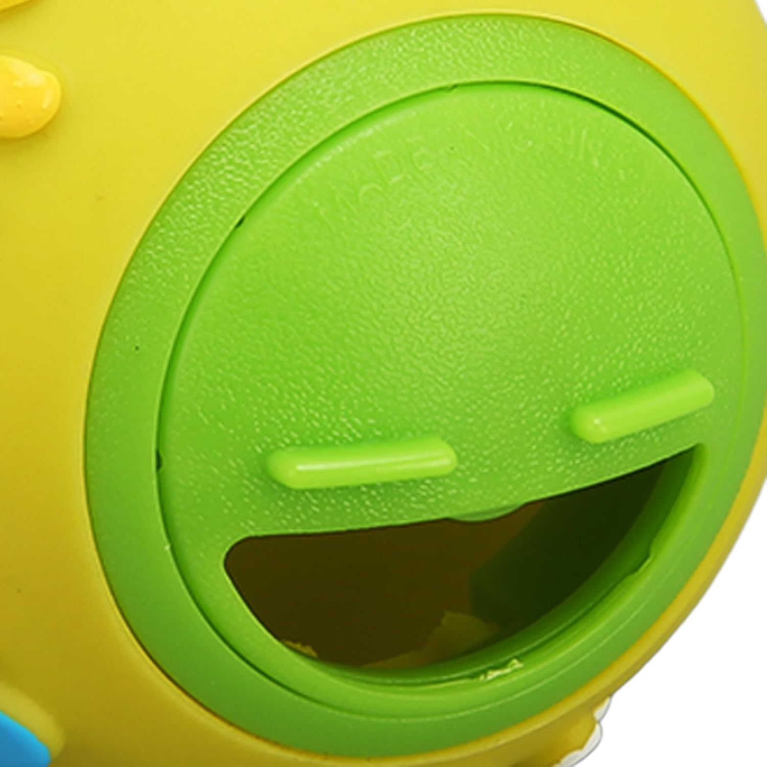 EVTSCAN Squeaky Dog Chew Ball Toy, Dog Treat Dispensing Ball, Puppy Chew Toys for Teething, Puppy Behavioral Training Aid Toy Dog Stuff image number 3