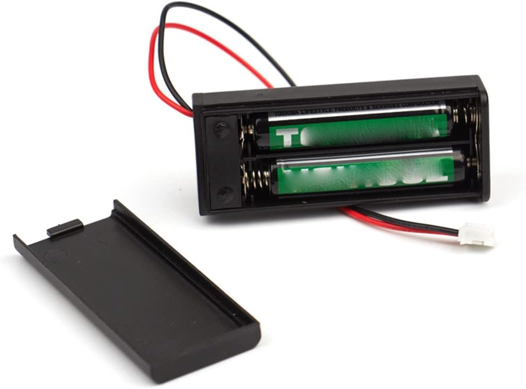 RESFNSE 10 Pcs for Battery Holder Case Cover Shell for 2Pcs AAA Batteries 3V PH2.0 for Microbit Development Board Kids image number 4