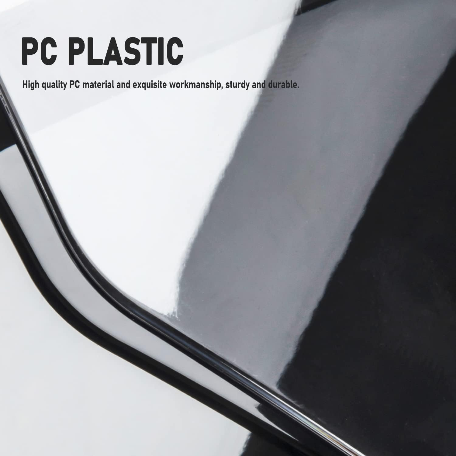 Motorcycle Touring Windshield Windscreen Fairing Wind Deflector MT07 FZ07 Screen Shield Visor Protector W/Bracket Compatible with Ya-Maha MT FZ 07 MT-07 FZ-07 2021-2024(Light Smoke) - Light Smoke image number 4