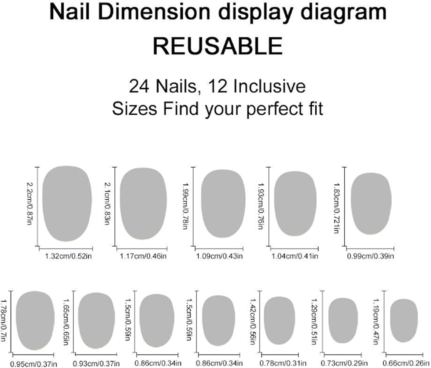 Press on Nails Red, 24Pcs Almond Elegant False Nails with Jelly Stickers, Reusable Fake Nails Easy Application for Women & Girls, Glossy Manicure for Parties & Daily Wear image number 1