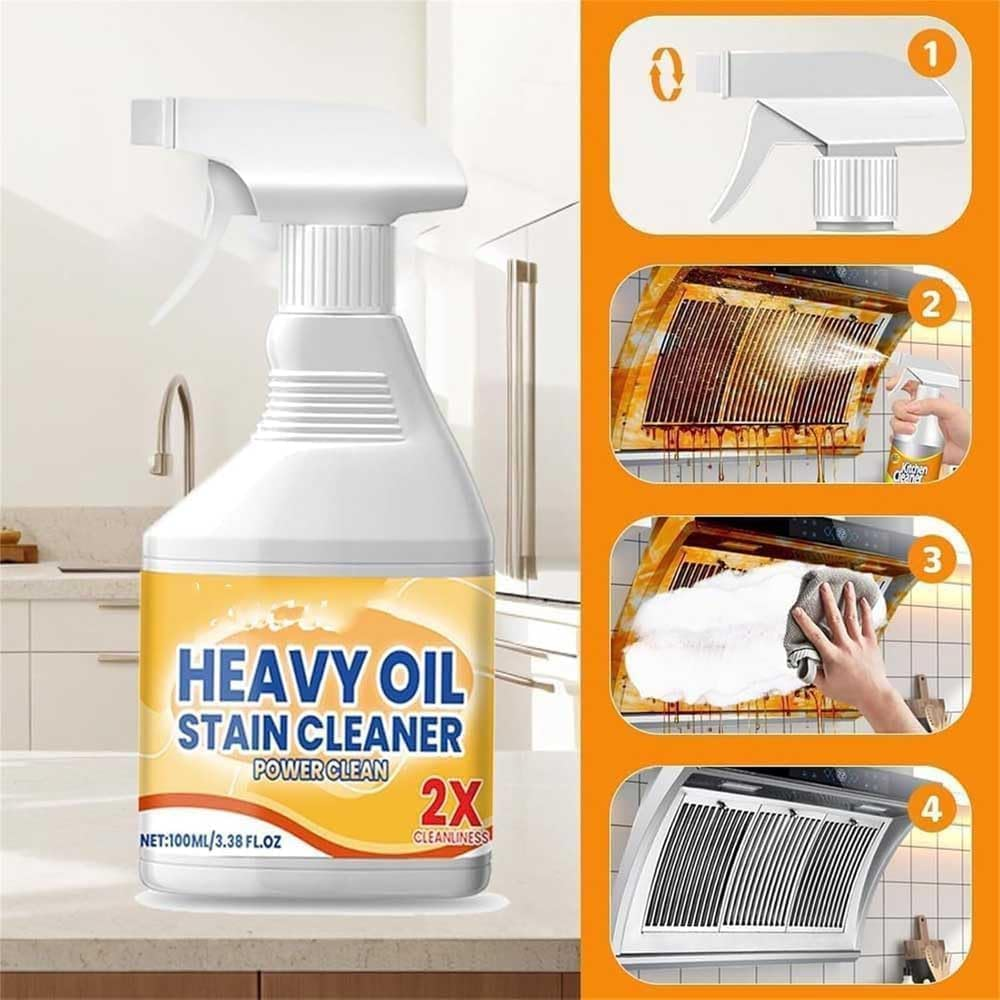 2025 New Multifunctional Kitchen Foam Cleaner & Degreaser Spray &ndash; Heavy-Duty Foaming Cleaner for Stubborn Stains, Range Hoods, Grime & Grease &ndash; Ideal for UK Kitchens (1) image number 5