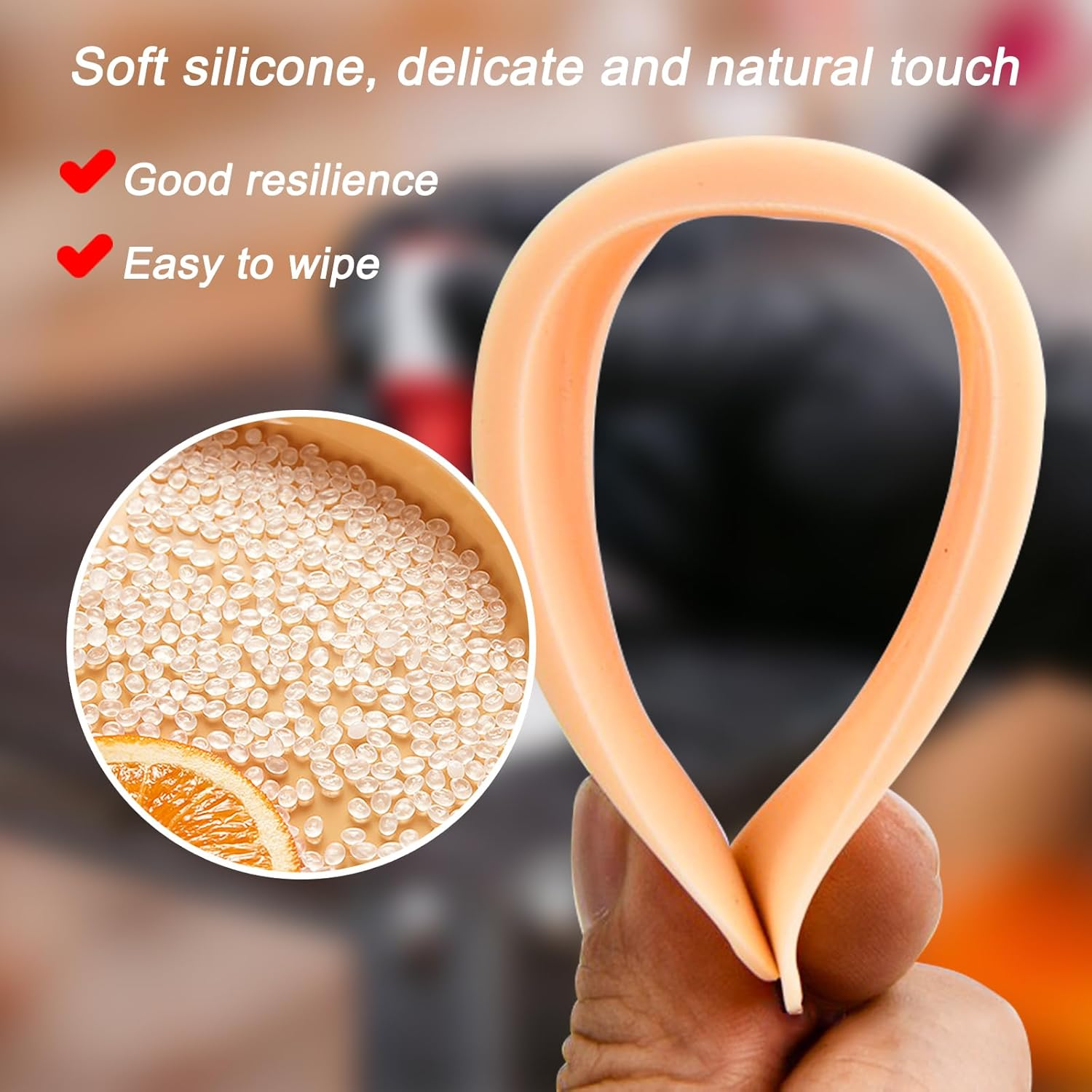 10Pcs Eyebrow Practice Skins, 3D Permanent Makeup Silicone Fake Skin, Microblading Supplies No Ink Tattoo Practice Skin Kit for Tattoo Beginners and Experienced Artists image number 5