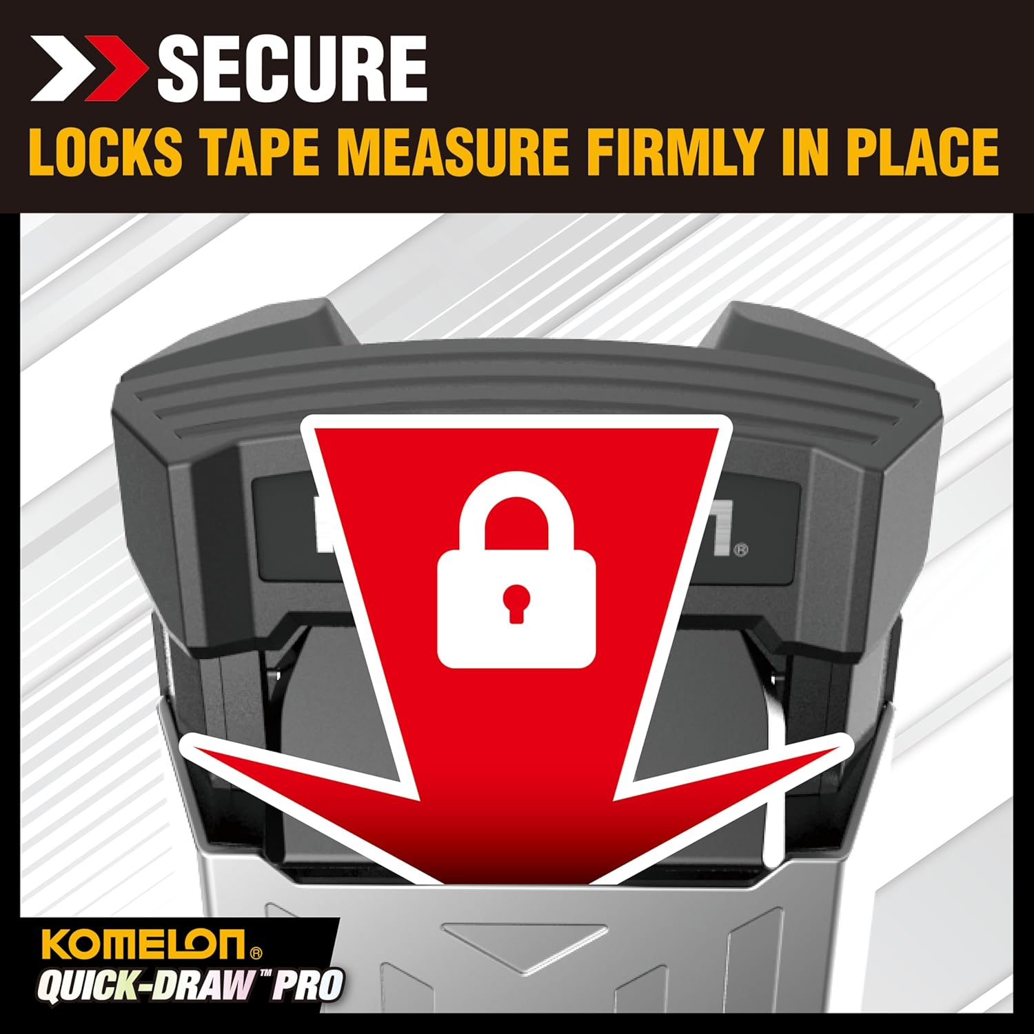 Komelon Quick Draw Pro - Tape Measure Holster/Holder image number 5