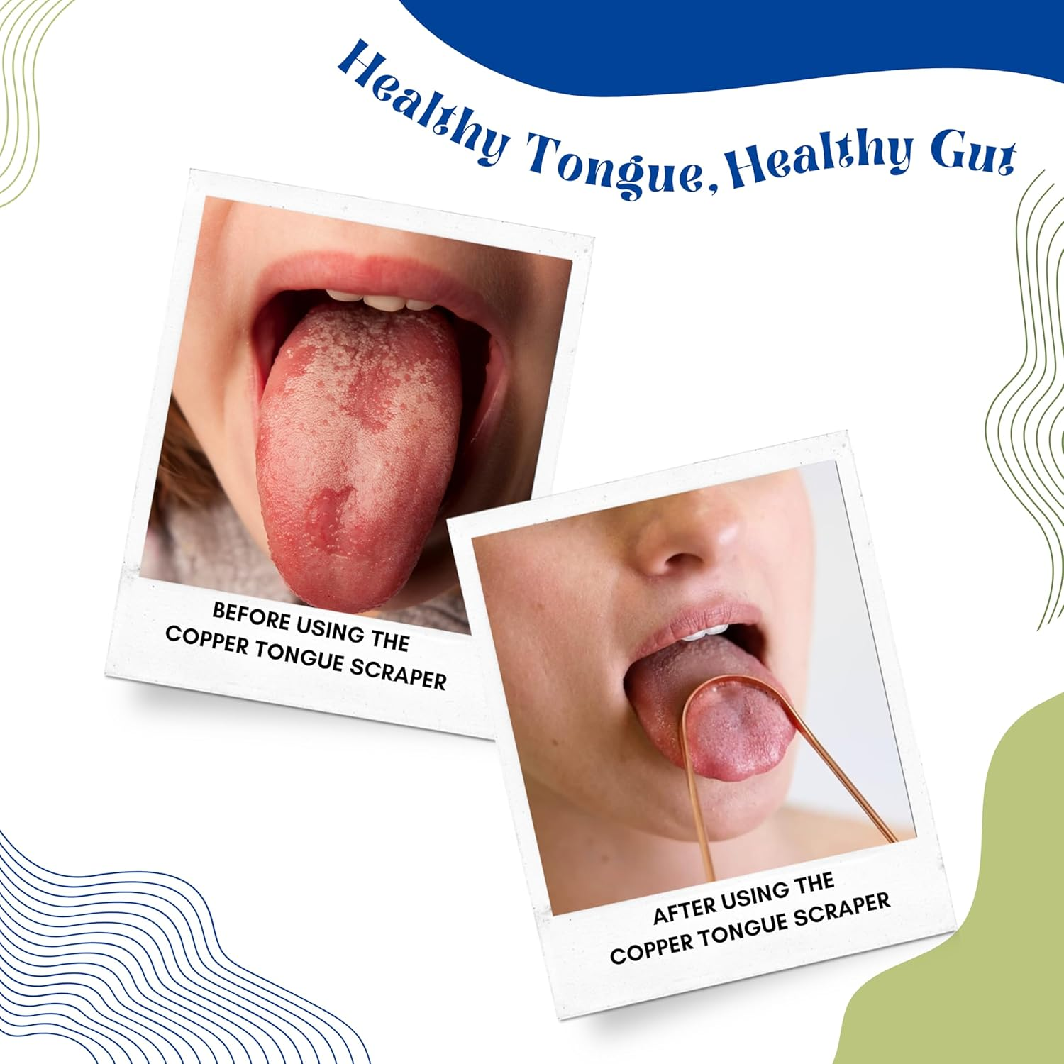 Pure Copper Tongue Scraper for Adults and Kids - Durable Tongue Scraper Copper - Tough Scraper Oral Care - Travel Tongue Scraper Ayurvedic with Case - Pure Earth Essentials (2 Pieces/Pack) image number 5