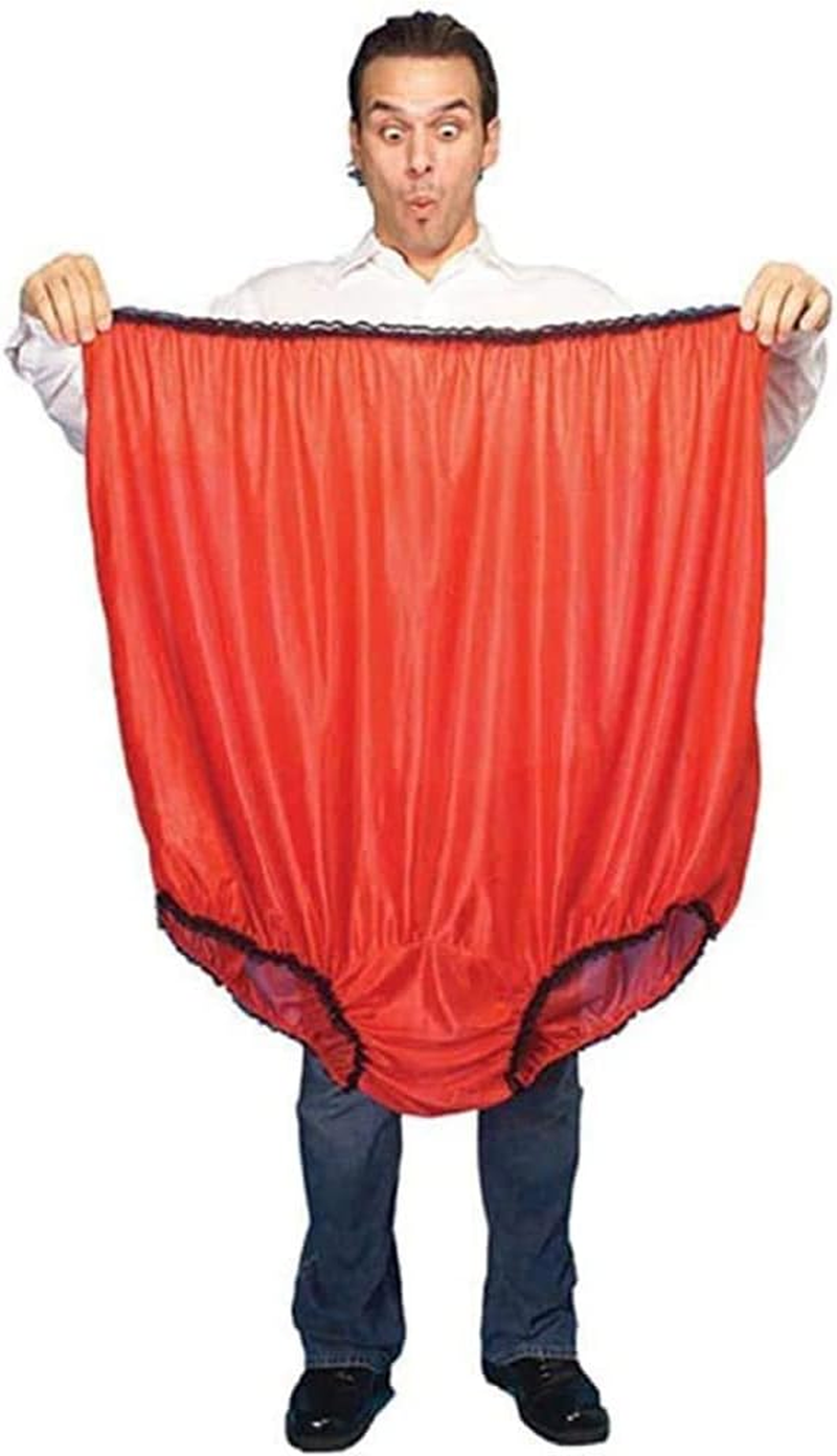 STIOEDYUAN Big Mama Undies Oversized Granny Panties Giant Funny Novelty Underwear Joke Gag Prank Gifts Gala Game - Pink image number 3