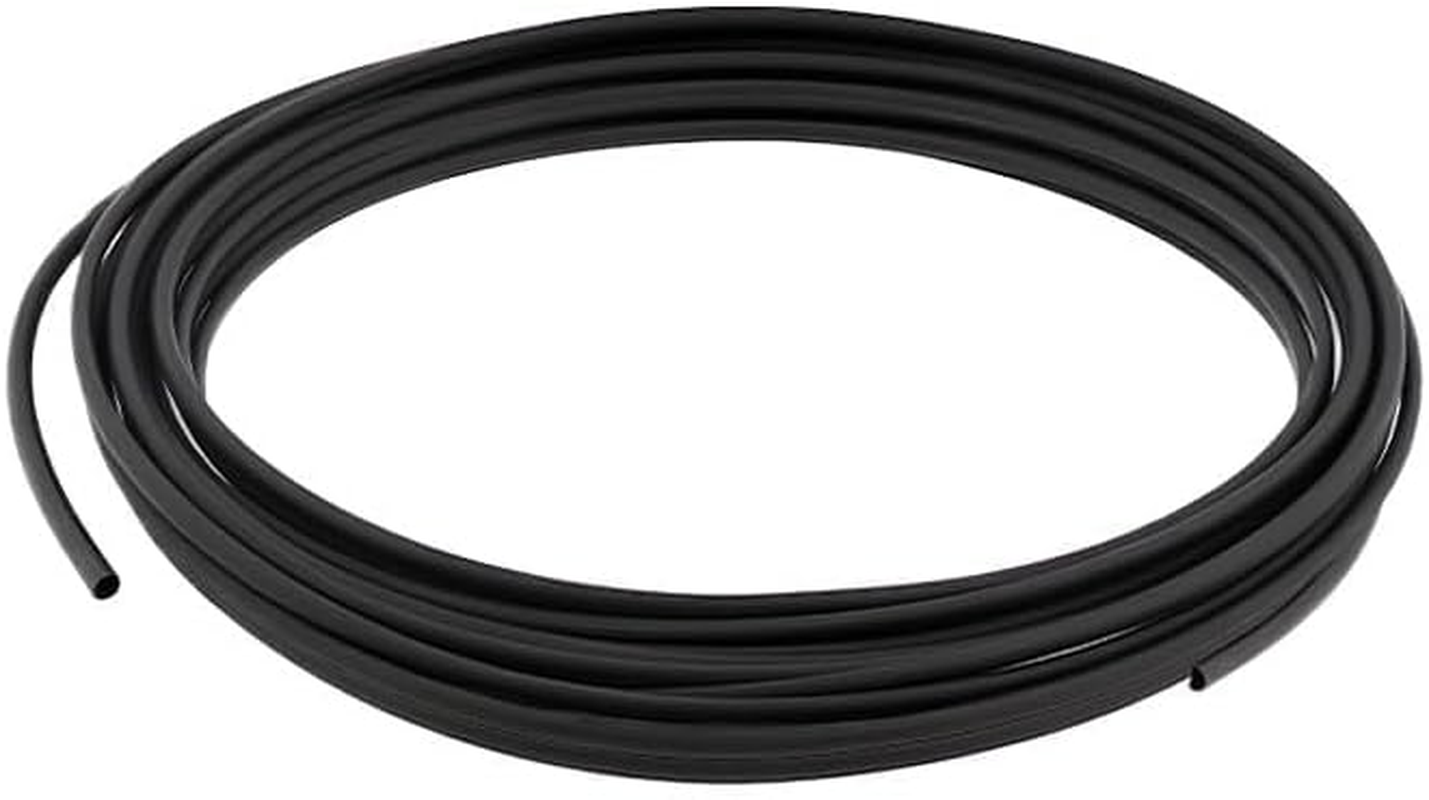 3M (9.84Ft) 4.8Mm Heat Shrink Tubing, 3:1 Shrink Ratio Sleeving for Electrical Insulation, Wire Connector Repair, Cable Harness Protection, Automotive Wiring (Black)