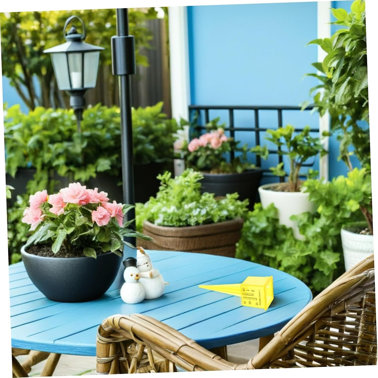 CLISPEED 20Pcs Lawn Sprinkler Water Gauge with Wide Mouth Easy-Read Rain Gauge for Outdoor Garden Irrigation Quick Connect Weatherproof Water Level Tool for Accurate Lawn Sprinkler image number 2