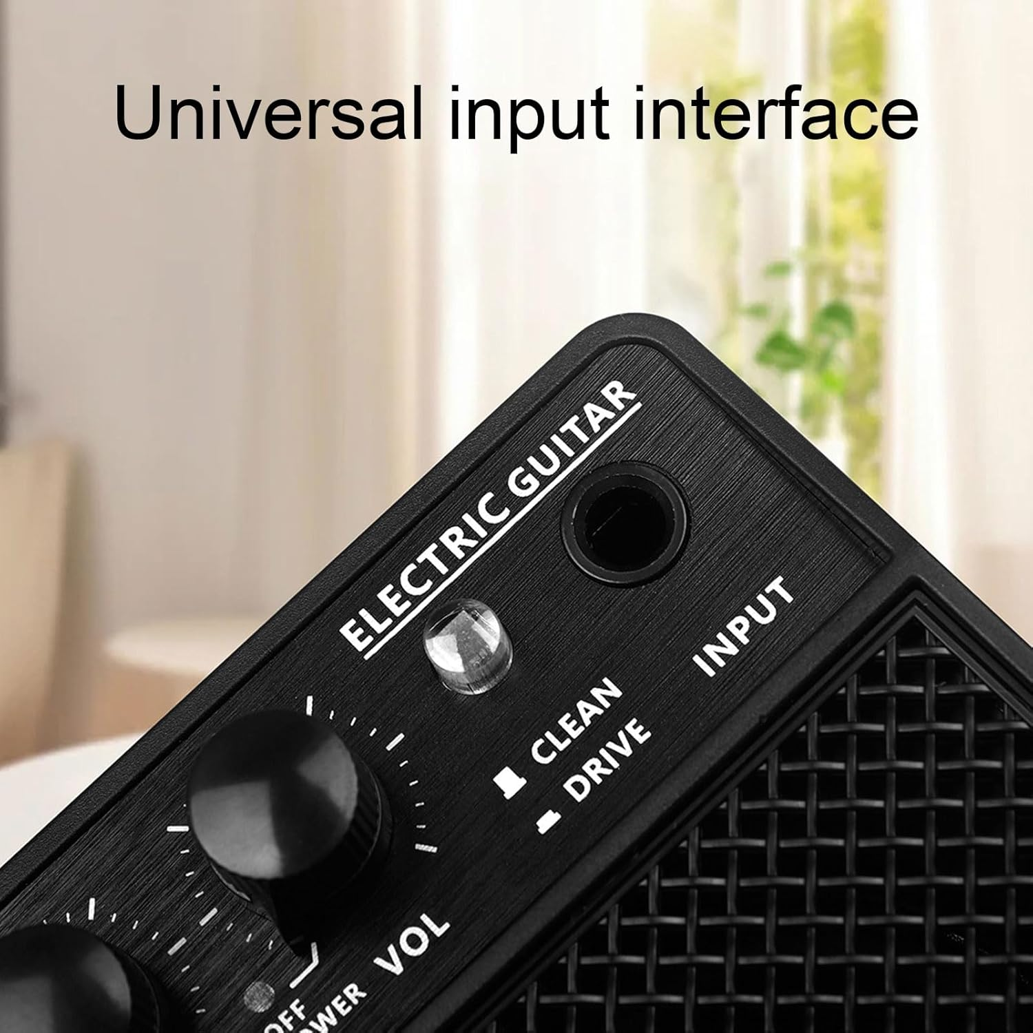 Bass Amplifier, Portable BT Guitar Speaker Amplifier 10W Subwoofer BT Guitar Amp with USB C Interface for Live Outdoor Black image number 3