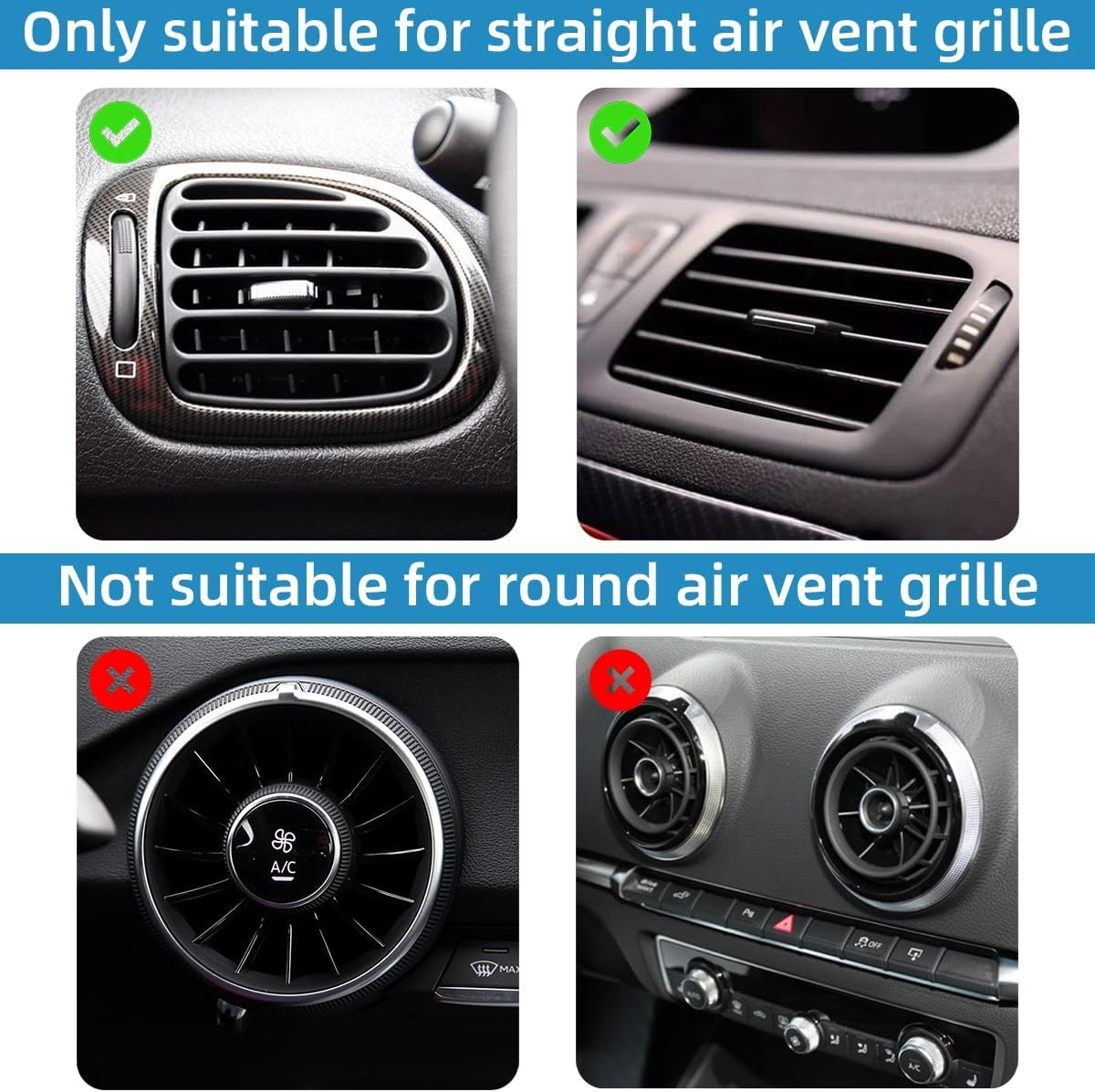 20 Pcs Car Air Conditioner Decoration Strip, Waterproof Bendable Auto Air Vent Outlet Shiny Trim, Universal Vehicle Interior Accessories Suitable for Most Air Vent Outlet (Red) image number 4