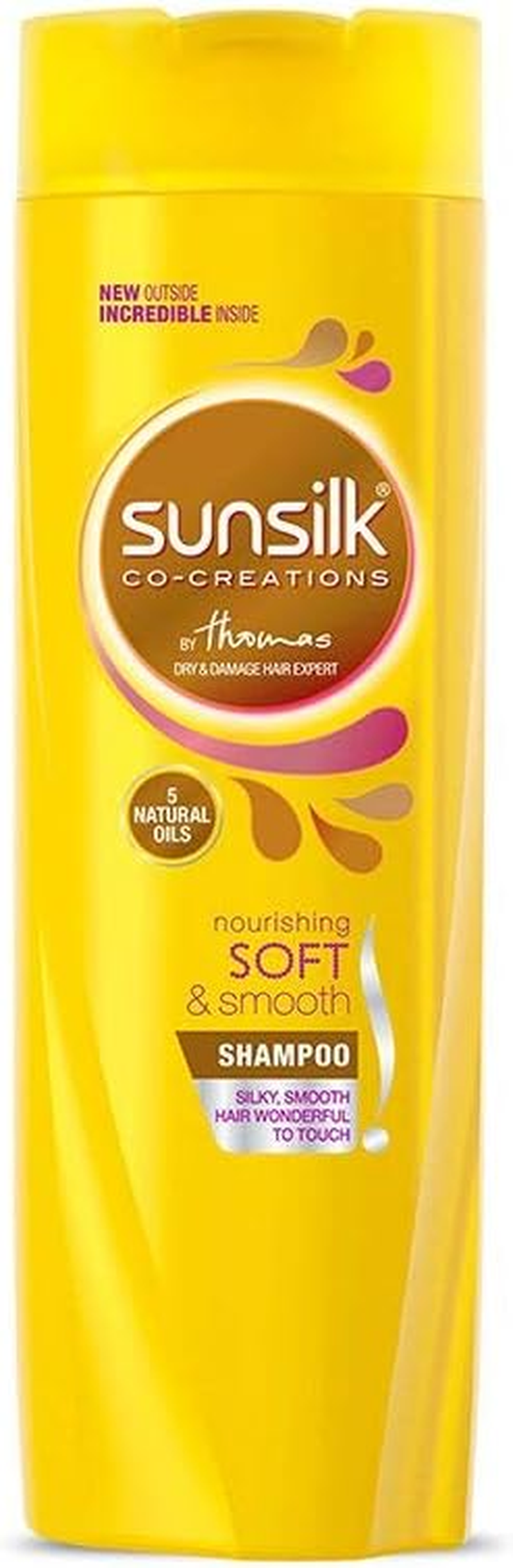 Sunsilk Nourishing Soft and Smooth Shampoo, 180Ml image number 2