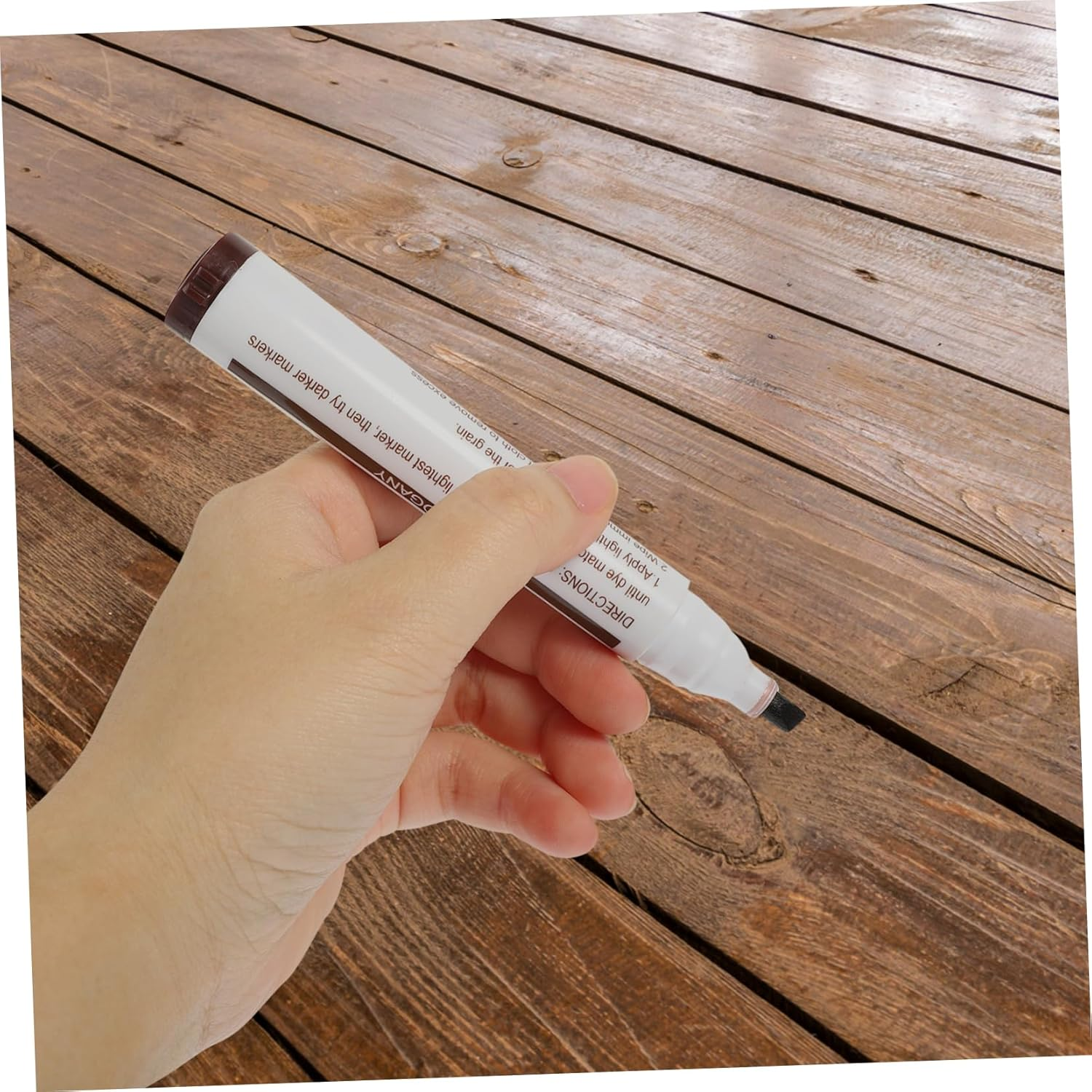 GARVALON Furniture Scratch Repair Kit 10Pcs Colorful Paint Markers Touch-Up Pen image number 1