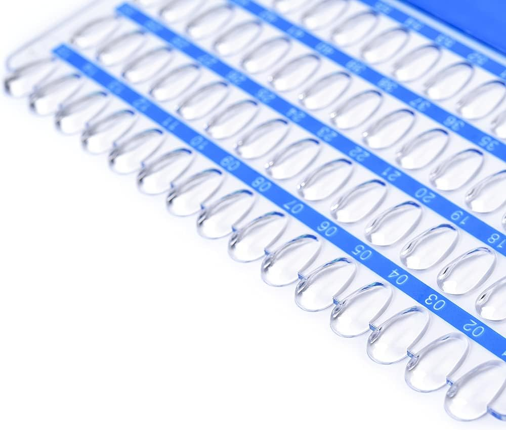 Nail Art Tips Colour Card Display Card Portable Polish Palette Nail Art Polish Practice 120 Colours image number 3