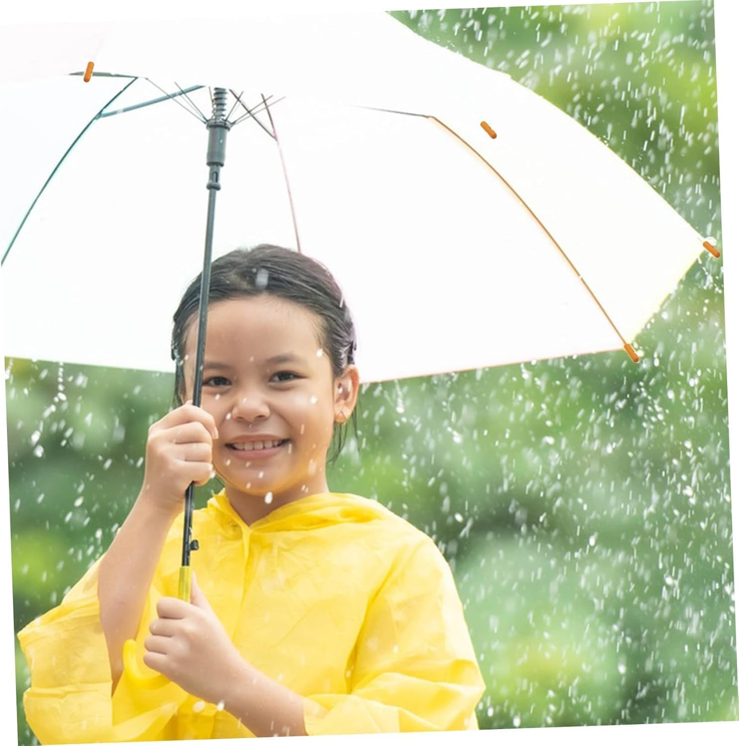 Ksngtixe 10PCS Wooden Umbrella Tail Beads - Long Handle Replacement Parts for Sunshade & Rain Umbrellas, UV Protection Repair Beads with Fun Designs for Enhanced Appeal image number 5