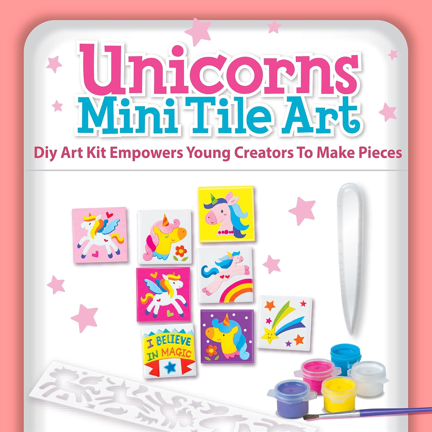 4M C4740 Unicorns Mini Tile Art image number 4
