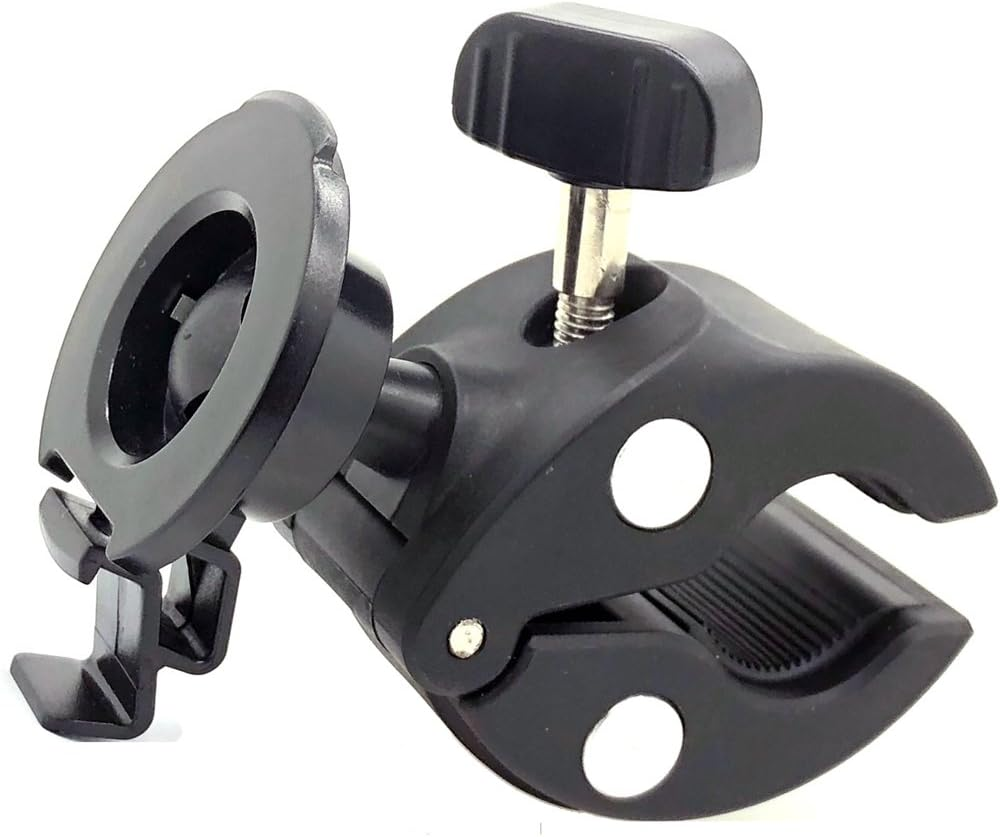 Heavy Duty Bike Motorcycle Clamp Mount Holder for Garmin Nuvi 52LM 54 55LMT 56LMT 57LMT 58LMT 66 67 68 2557 2559LMT 2597 2598 2639 2689 2699 Drive Drivesmart 51 60 61 62 63 65 67 LMT T GPS image number 4