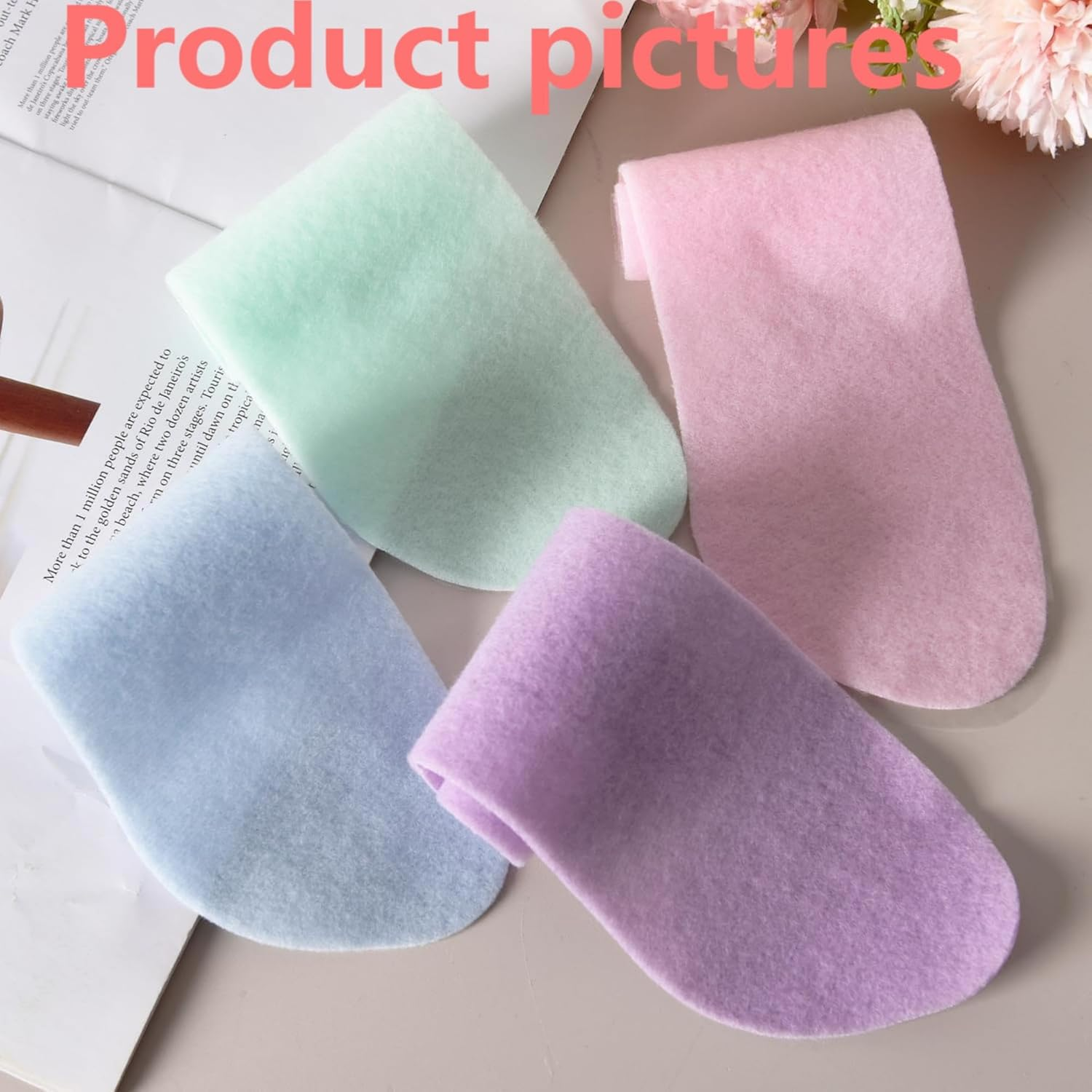 Washable Toilet Seat Covers - Soft, Reusable & Adhesive Pads | All-Season Comfort & Hygiene for Aussie Bathrooms (8 Pairs Purple, Green, Blue, Pink&times;2) image number 4