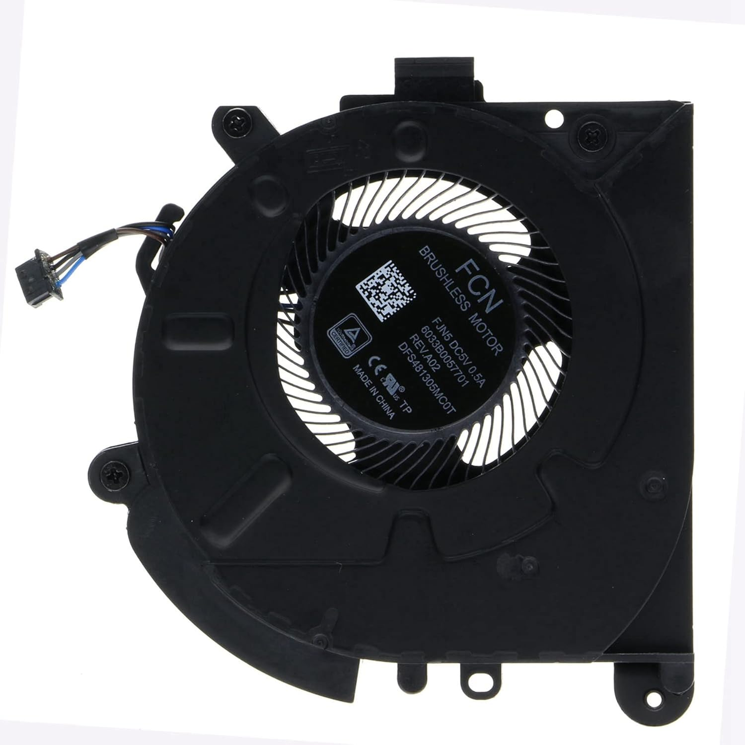Replacement Cooling Fan for HP Elitebook 735 G5 830 G5 DFS481305MC0T 6033B0057701 L13679-001 image number 4