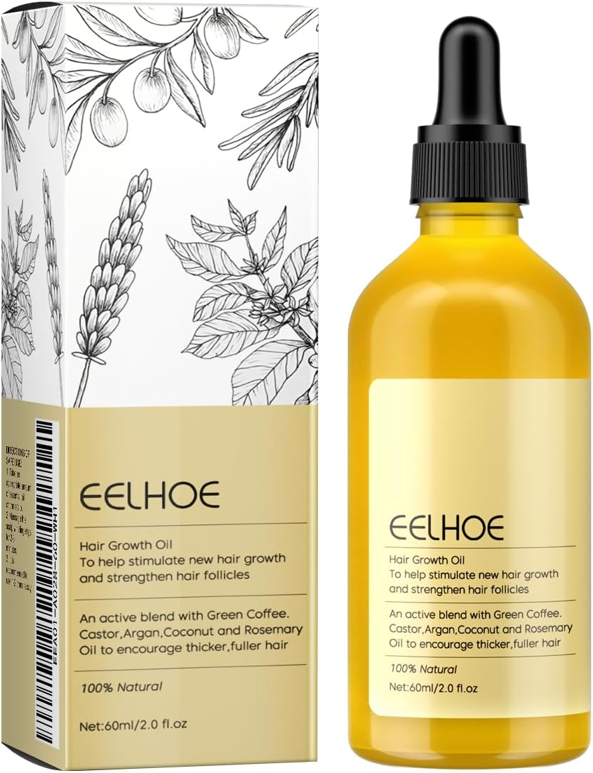 Thrive Hair Oil, Natural Growth Treatment with Green Coffee and Argan Oil, Anti-Hair Loss Treatment, Strengthens & Nourishes Hair Follicles, Reduces Breakage for Thicker 60Ml (2Pcs) image number 3