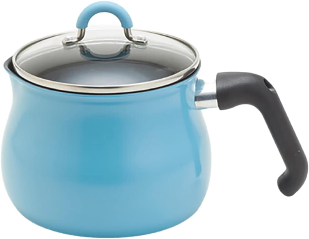 Wahei Freiz SRA-9473 Multi-Pot, Large Size, 6.3 Inches (16 Cm), 3L (3 to 4 People), Navy, Induction Compatible, Rice Pot, Milk Pan, Fryer, Fluorine Resin Processing, Living Alone, New Life