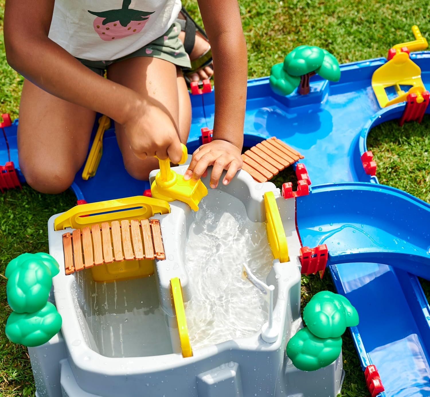 Aquaplay Big Spielwarenfabrik, Brand - Mountain Lake Water Playset, Blue image number 6