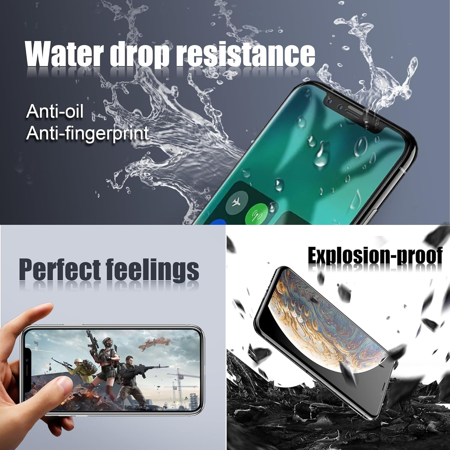 EFAITHLIFE Iphone 14 Pro Max 6.7" LCD Screen Assembly Digitizer Touch Screen Replacement with Frame Assembly Repair Tool image number 4