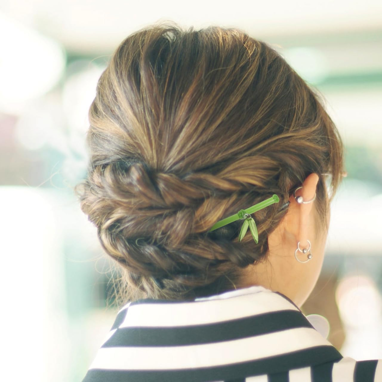 Beaupretty Elegant Shape Hair Decorative Chinese Hair Sticks with Hairpin for Women image number 3