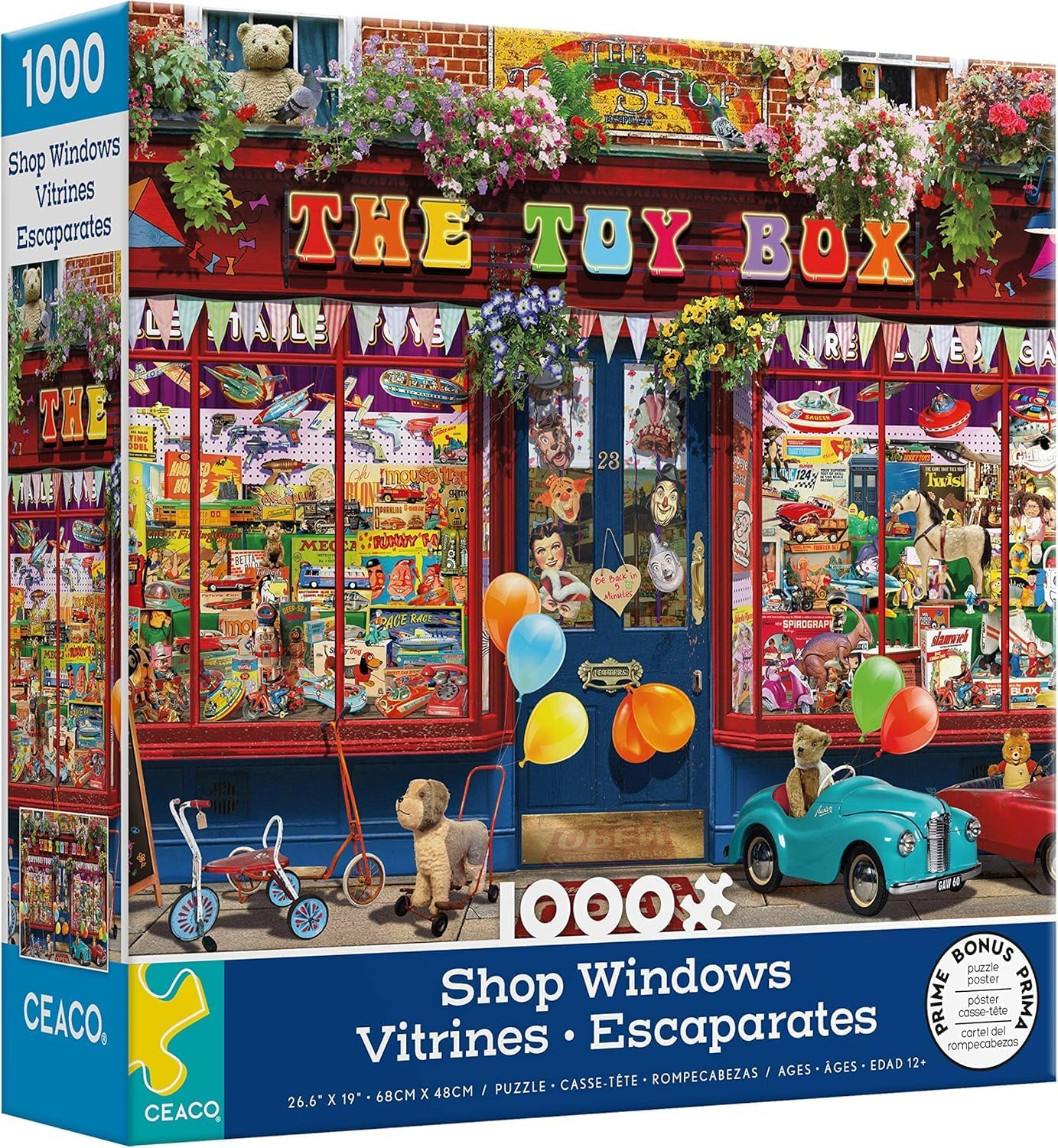Ceaco - Shop Windows - Toy Box - 1000 Piece Jigsaw Puzzle image number 3