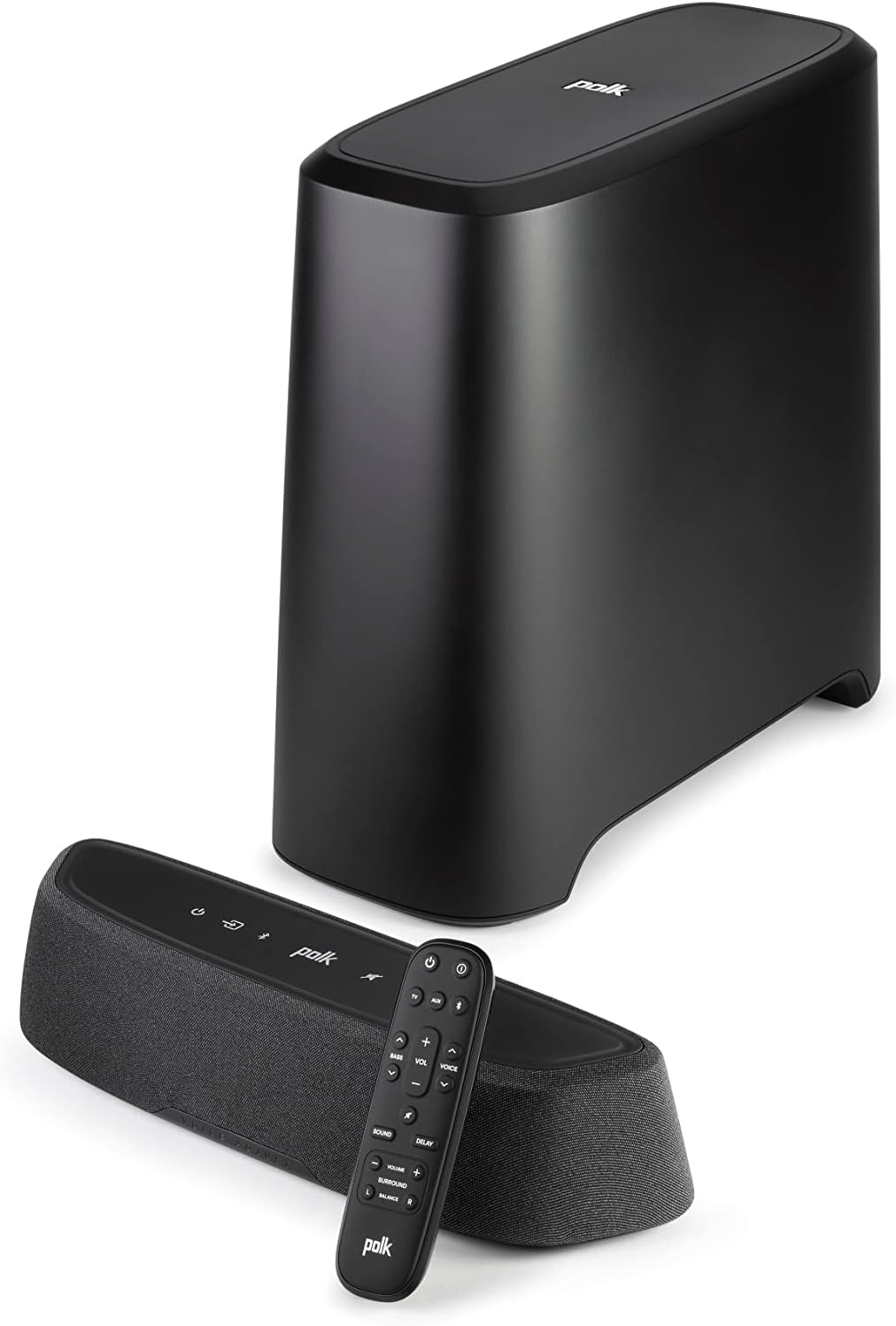 Polk Audio Magnifi Mini AX Ultra-Compact TV Soundbar with Wireless Subwoofer, Dolby Atmos and DTS:X, HDMI Earc, Bluetooth, Airplay 2, Google Chromecast image number 6