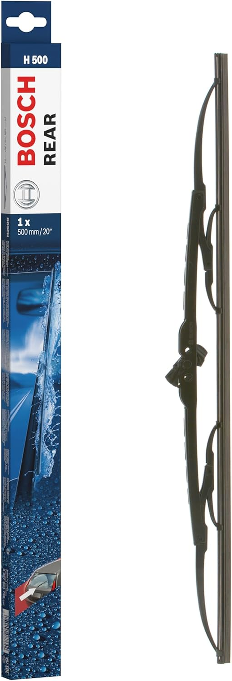 BOSCH A400H Aerotwin Wiper Blade - Rear for VW Caddy [2C] (2010-2015), VW Transporter T5 [7H] (2003-2009) image number 2
