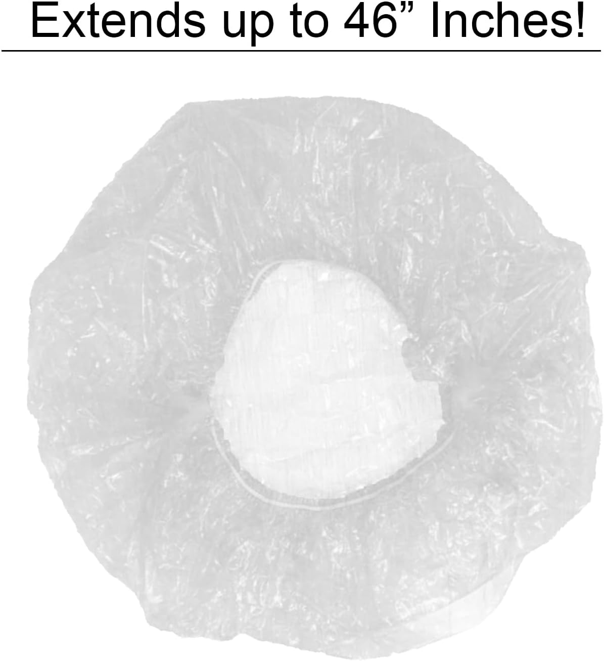 25 Pcs Prettyclaw Disposable Spa Chair Liners Elastic Bags for Pedicure and Foot Massage Fits Most Salon Chair Tubs Clear image number 6